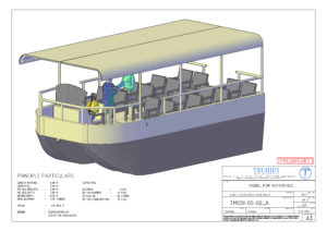 6.0 m Catamaran Leisure/Tour boat
